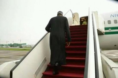 Buhari travelling e1465161097266