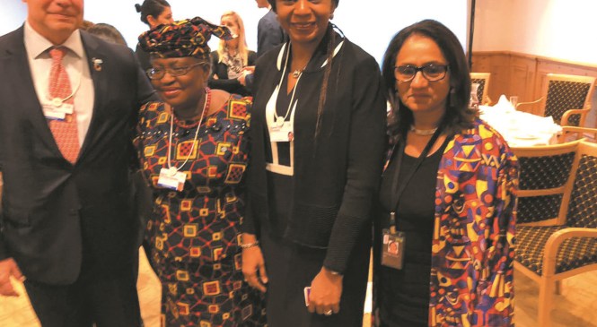 Photo News Dr. Awele Elumelu 2nd right recently named Gavi Champion for Immunisation in Africa