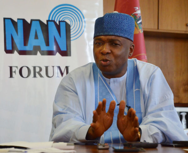 Pic.24. NAN MD visits Senate President Bukola Saraki in Abuja e1501614889600