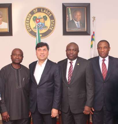 Reckitt Benckiser Global CEO Visits Ambode