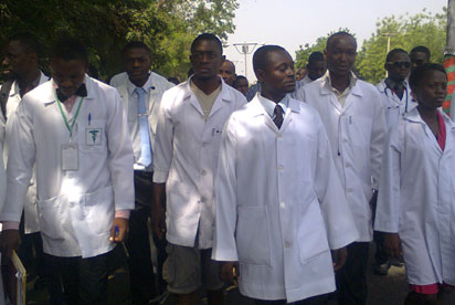 Resident Doctors on strike