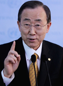 UN Secretary General Ban Ki Moon 220x300